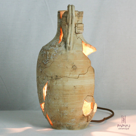 Lampe amphore /7 - Phôs ab Kéramos - Lumière d'intérieur