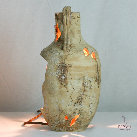Lampe amphore /7 - Phôs ab Kéramos - Lumière d'intérieur
