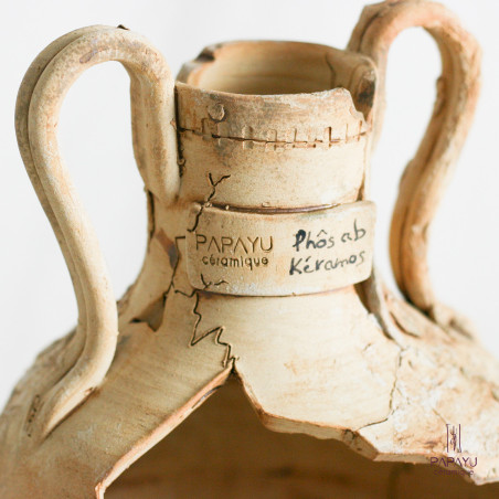 Lampe amphore /7 - Phôs ab Kéramos - Lumière d'intérieur